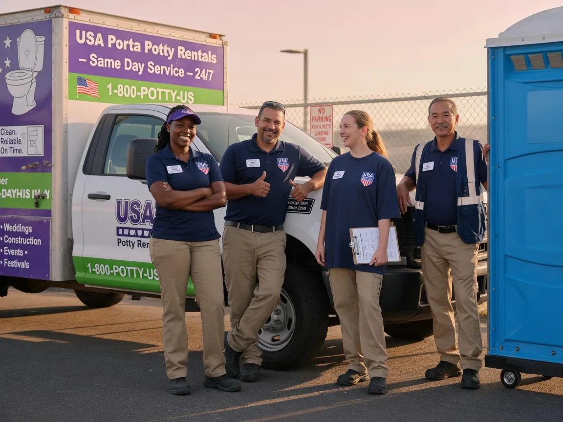 Porta Potty Rental company in Hamlin, WV